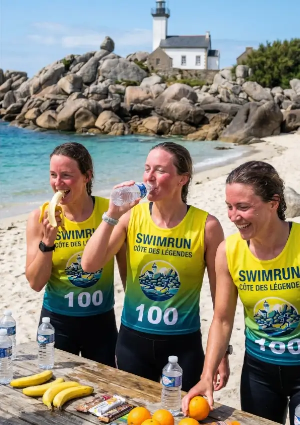 Ravitaillement Swimrun Côte des Légendes (Kerlouan - Plounéour-Brignogan-plages)