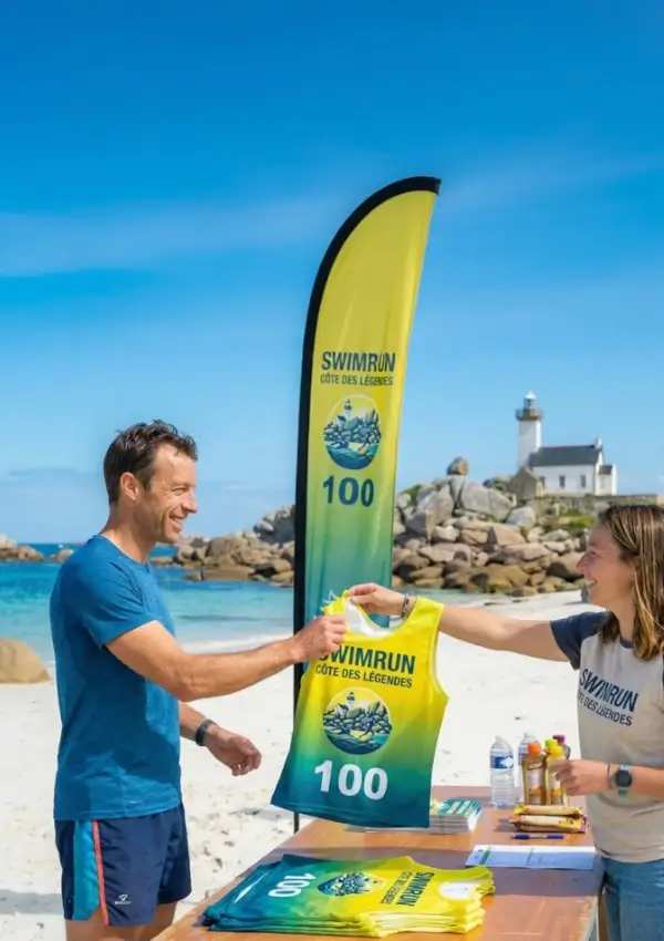 Remise de chasubles - Rejoignez l'équipe de bénévoles du Swimrun Côte des Légendes (Kerlouan - Plounéour-Brignogan-plages)