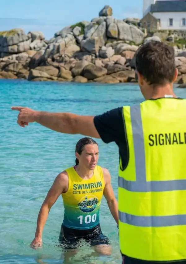 Signaleurs - Rejoignez l'équipe de bénévoles du Swimrun Côte des Légendes (Kerlouan - Plounéour-Brignogan-plages)